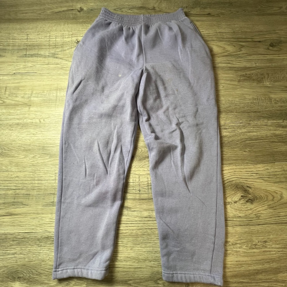 Bold Spirit Sweatpants Womens Small Lavender Purple Vintage High Waisted Joggers